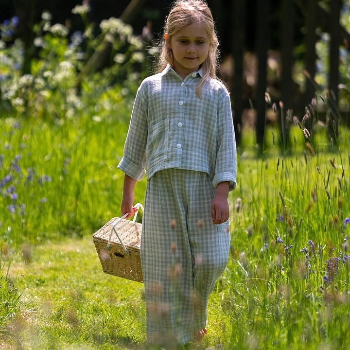 Quinn Gingham Culottes