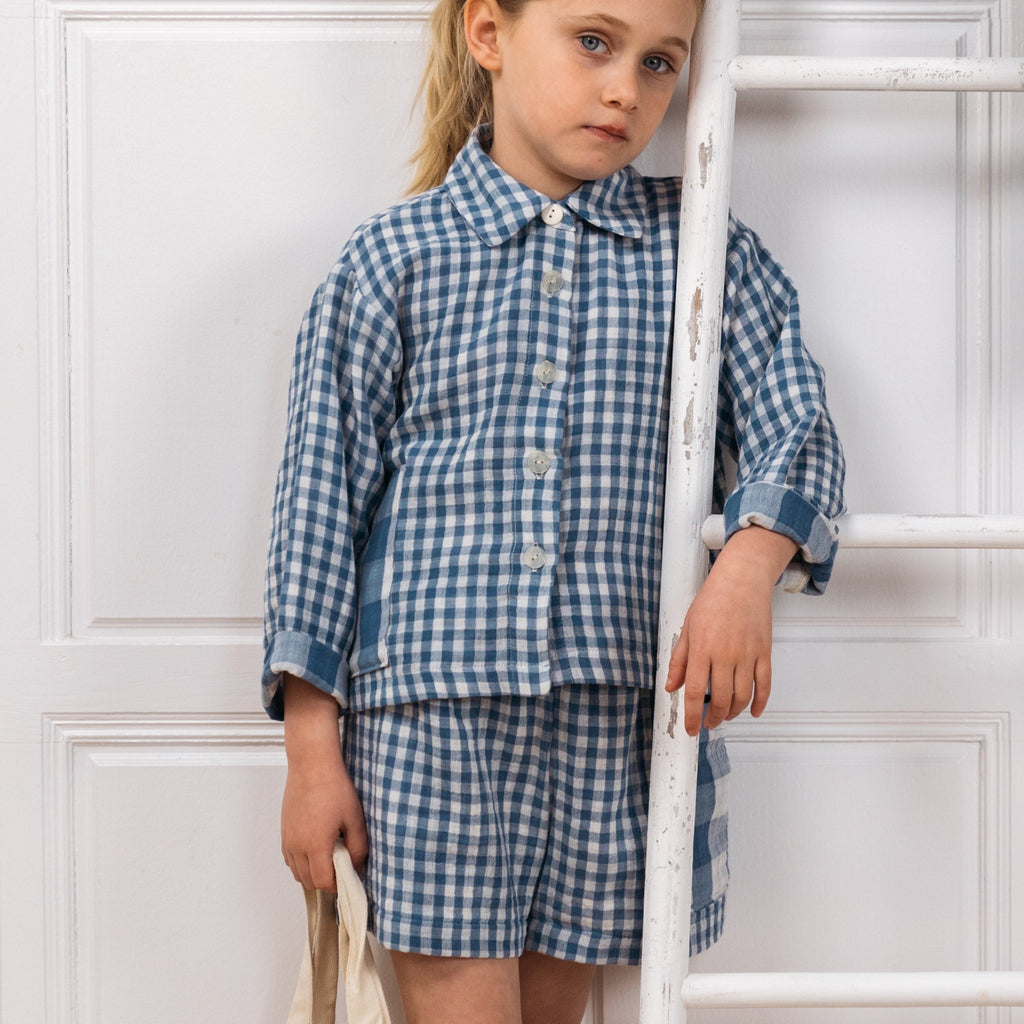 Merin Gingham Shorts