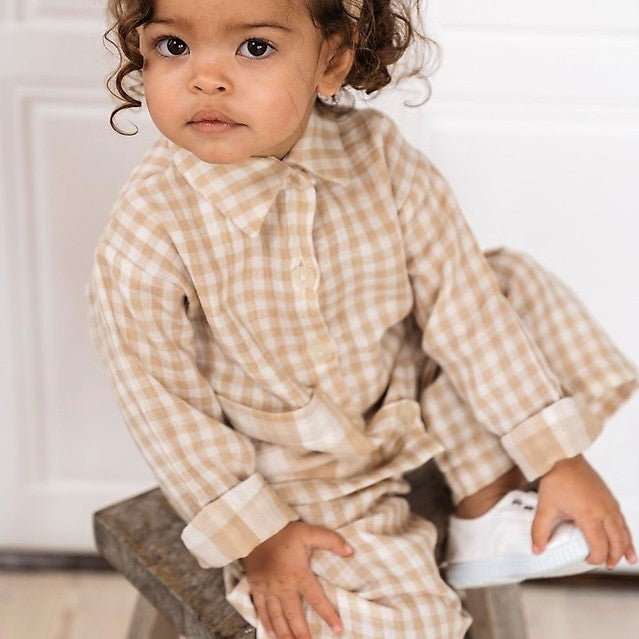 Quinn Gingham Culottes