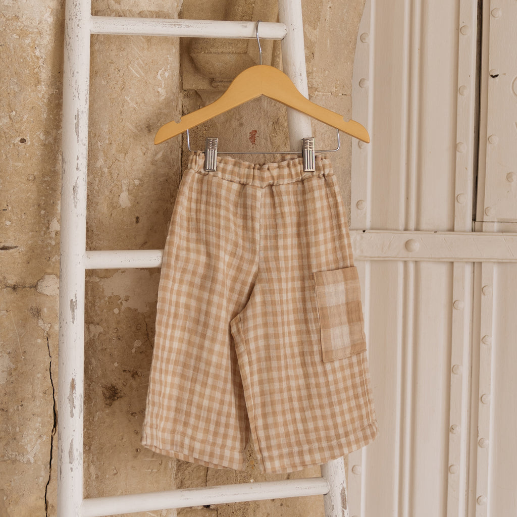 Quinn Gingham Culottes