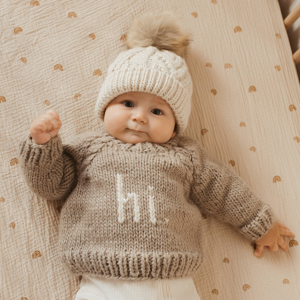 Hi. Pebble Crew Neck Sweater